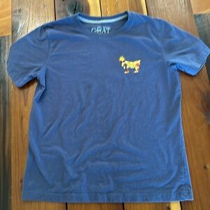 GOAT USA Youth Large blue “Slice of Life” short sleeve tee 🍕